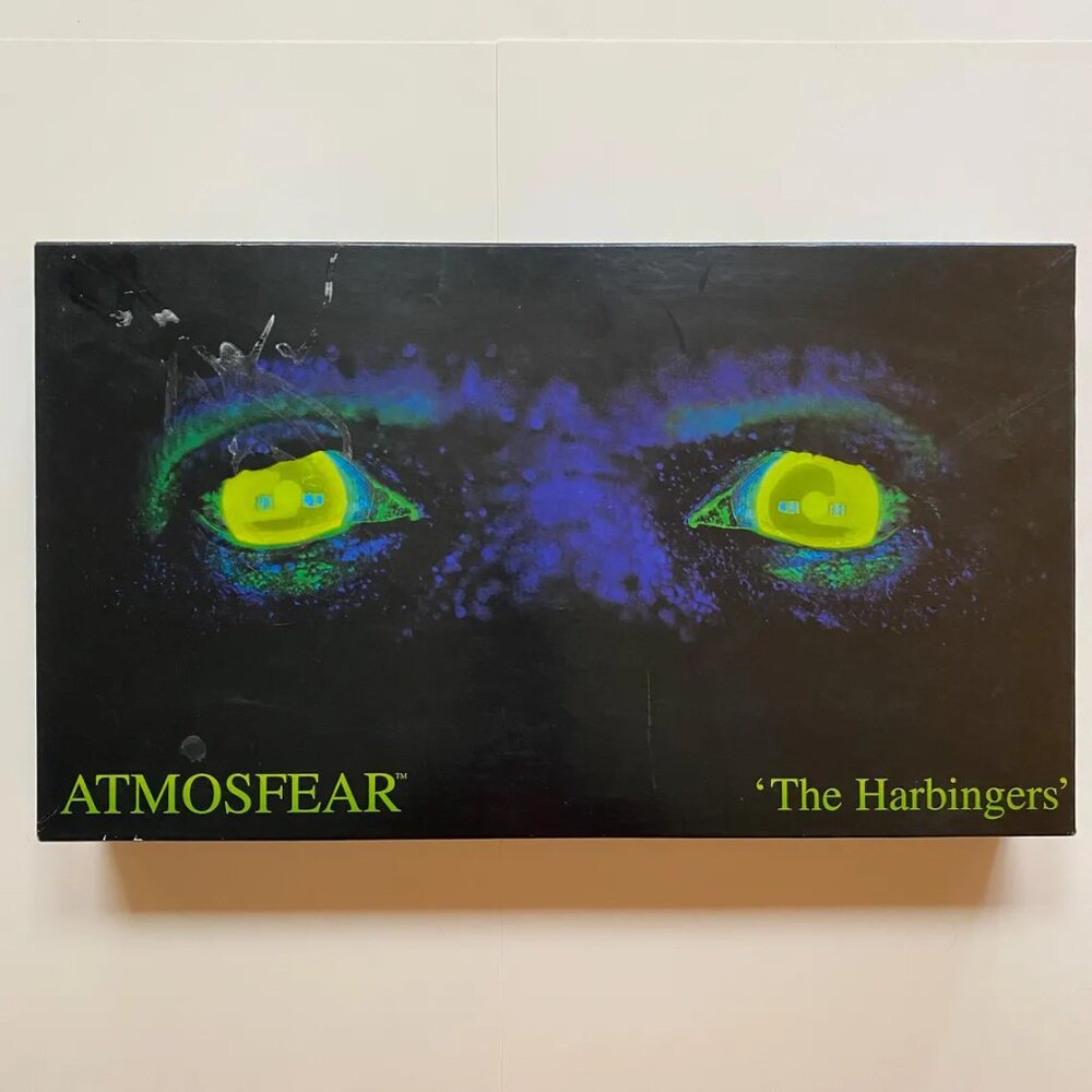 Atmosfear The Harbingers Video Board Game VHS Nightmare 1995 Missing 2 Cards